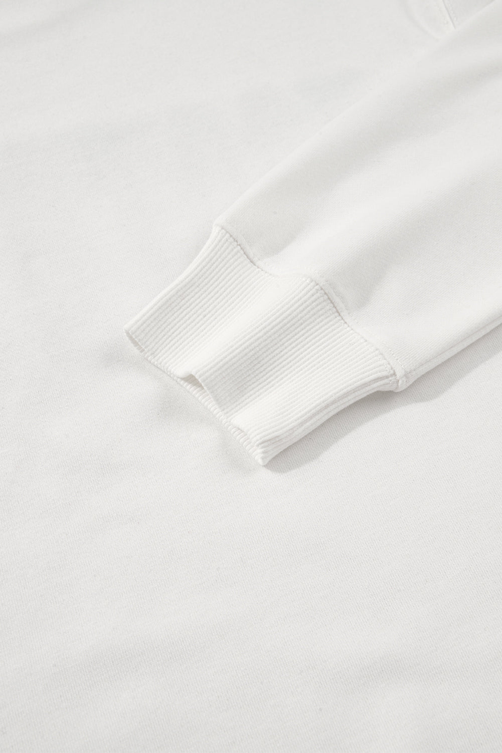 White FOOTBALL 3D Letter Graphic Crew Neck Sweatshirt