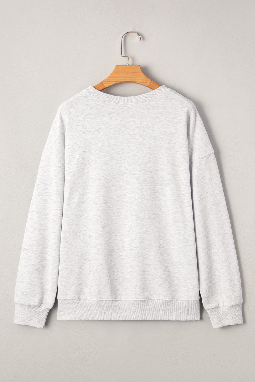 Black Vintage Washed GAME DAY Graphic Baggy Sweatshirt
